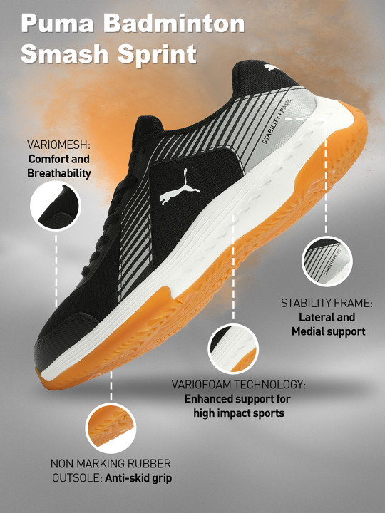 Puma Badminton Smash Sprint Indoor Sports Shoes - Image 5